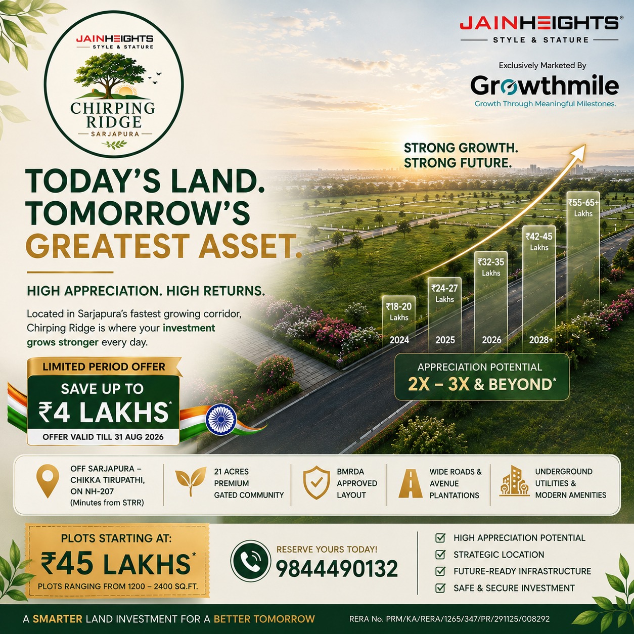 Chirping Ridge project marketing visual